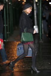 Taylor Swift Street Style - Leaving Her Apartment in New York City - Jan. 2015