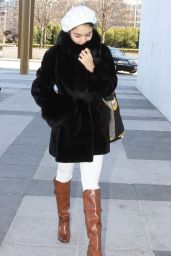 Vanessa Hudgens Style - Out in Washington, DC - January 2015