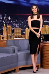 Victoria Justice Leggy - The Tonight Show Starring Jimmy Fallon in New York, January 2015