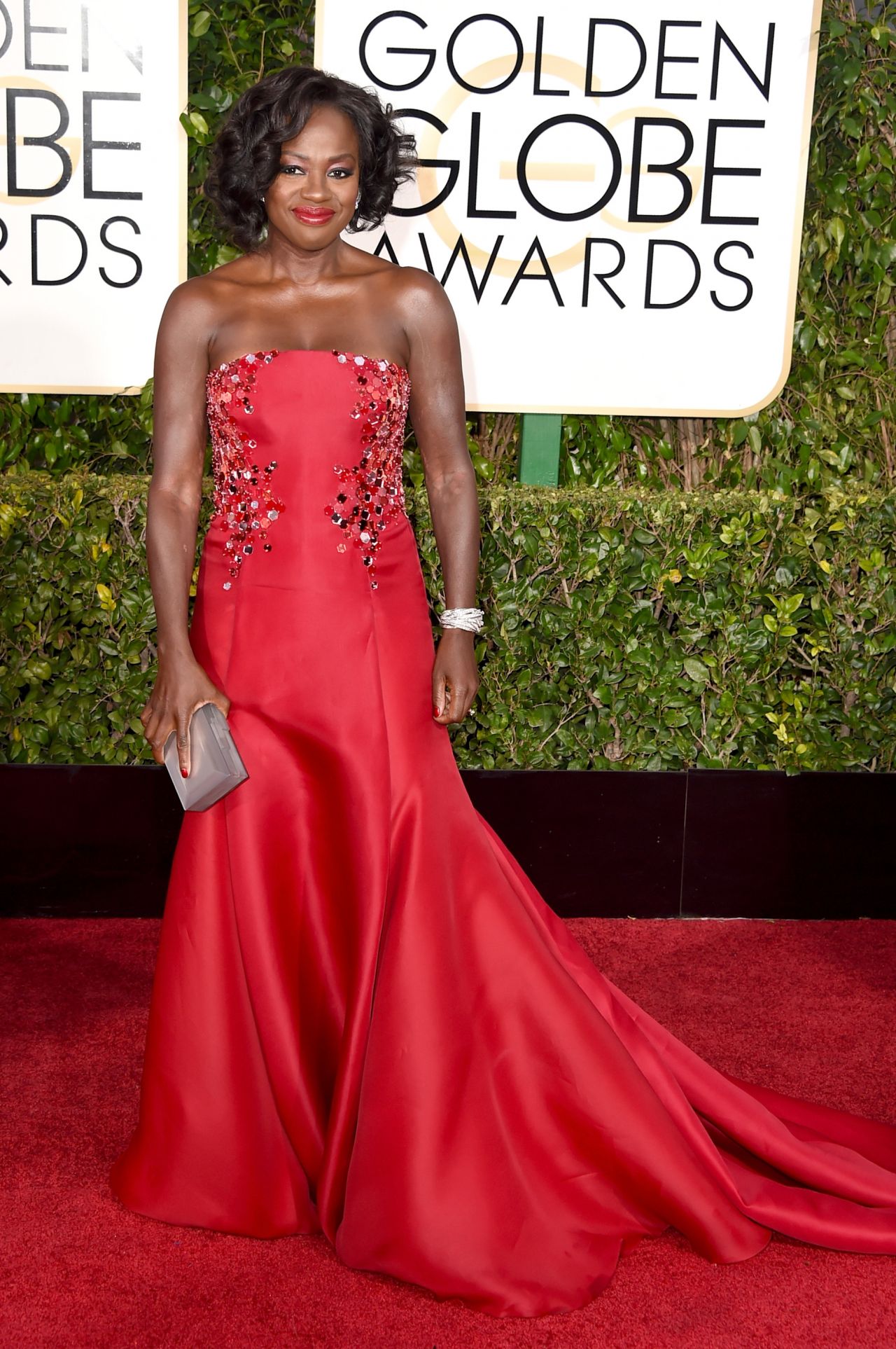 Viola Davis – 2015 Golden Globe Awards in Beverly Hills