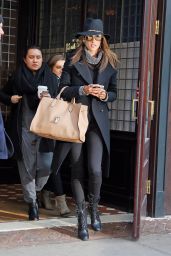 Alessandra Ambrosio Fashion - Out in New York City, February 2015