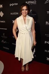 Alyssa Milano - The Maxim Party in Phoenix, January 2015