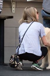 Amanda Seyfried in Leggings - Out in Los Feliz, February 2015