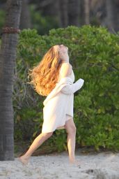 Amanda Seyfried - Photoshoot in a Bathing Suit in Miami, February 2015