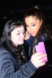 Ariana Grande - Out in New York, February 2015