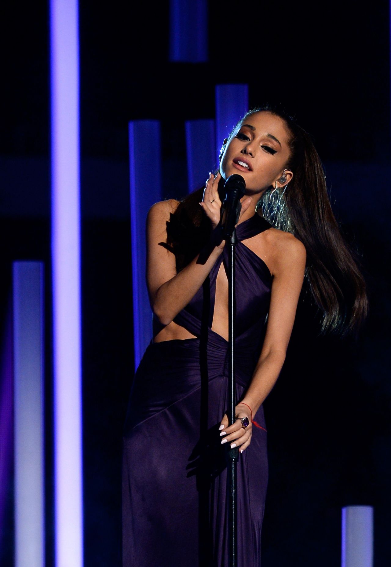 Ariana Grande - Performs at 2015 GRAMMY Awards in Los Angeles • CelebMafia