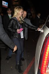 Britney Spears - Leaves the Super Bowl XLIX in Pheonix