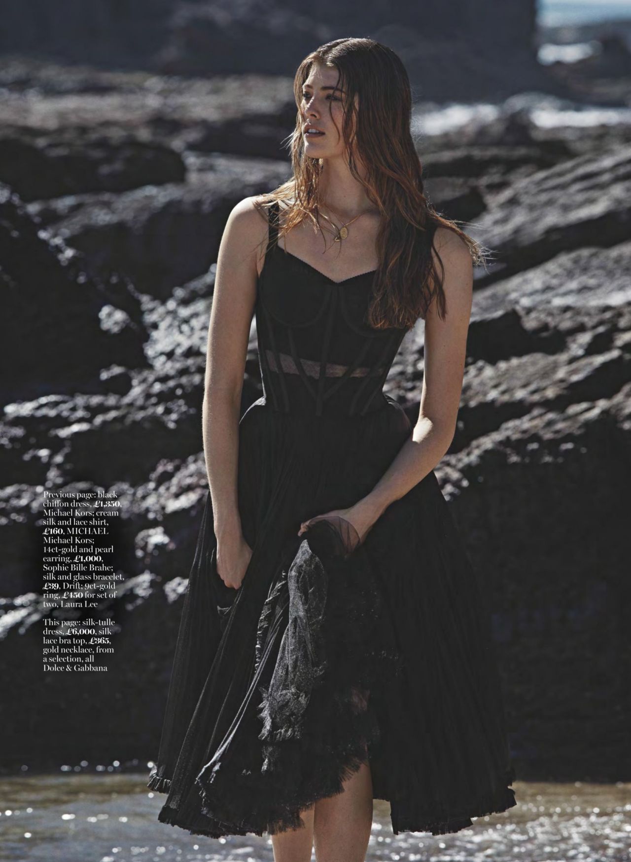 Brittany Burke - Marie Claire Magazine (UK) March 2015 Issue