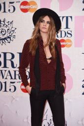 Cara Delevingne - 2015 BRIT Awards in London