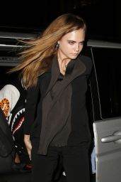 Cara Delevingne Style - Headed to Mr. Chow