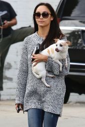Cara Santana - Heads to a Pet Store in Los Angeles, February 2015