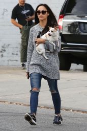 Cara Santana - Heads to a Pet Store in Los Angeles, February 2015