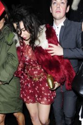 Charli XCX - Outside The Warner Music BRIT 2015 Party in London