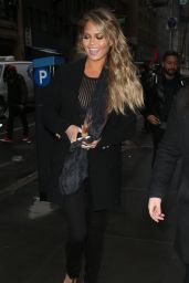 Chrissy Teigen - Arriving at NBC Studios in New York City, Feb. 2015