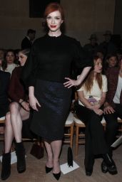Christina Hendricks - Zac Posen Fashion Show in New York City, February 2015