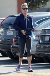 Claire Holt in Leggings - Out in Los Angeles, Feb. 2015