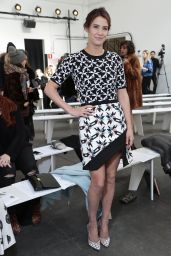 Cobie Smulders - Tanya Taylor Fashion Show in New York City, Feb. 2015