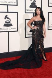 Courtney Reed – 2015 Grammy Awards in Los Angeles