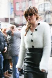 Dakota Johnson - Returning to Her Hotel in New York City, February 2015