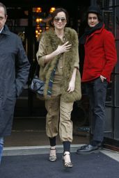 Dakota Johnson Style - Leaving the Bowery Hotel in New York City, Feb ...