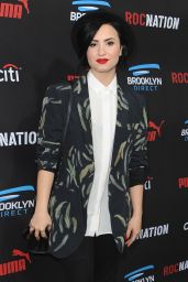 Demi Lovato - Roc Nation Grammy 2015 Brunch in Beverly Hills