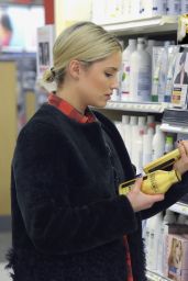 Dianna Agron - Shopping at Target in Los Angeles, February 2015