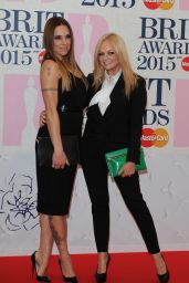 Emma Bunton & Melanie Chisholm - 2015 BRIT Awards in London