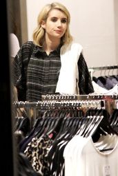 Emma Roberts - Shopping at the Grove in Los Angeles, Feb. 2015