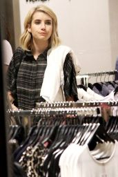 Emma Roberts - Shopping at the Grove in Los Angeles, Feb. 2015