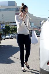 Emmy Rossum Booty in Jeans - Out in West Hollywood, February 2015