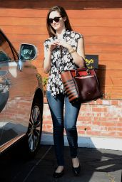 Emmy Rossum Casual Style - Out in Los Angeles, February 2015
