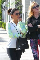 Eva Longoria & Melanie Griffith Shopping in Beverly Hills, February 2015