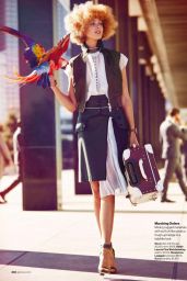 Frida Gustavsson - Glamour Magazine (US) March 2015 Issue