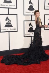 Jeannie Mai – 2015 Grammy Awards in Los Angeles