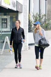 Jennifer Garner - After a Workout With a Friend in Los Angeles, February 2015