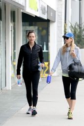 Jennifer Garner - After a Workout With a Friend in Los Angeles, February 2015