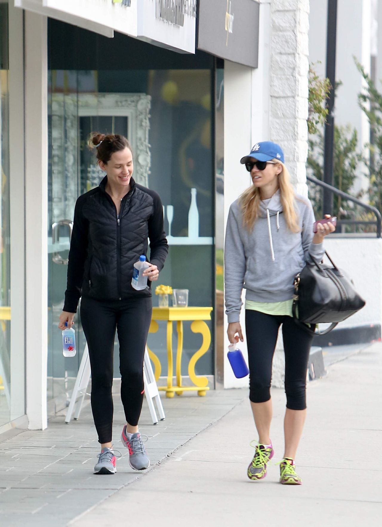 Jennifer Garner - After a Workout With a Friend in Los Angeles ...