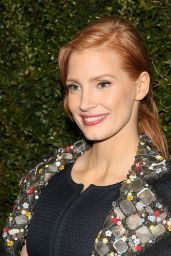 Jessica Chastain - 2015 Chanel And Charles Finch Pre-Oscar Dinner in Los Angeles