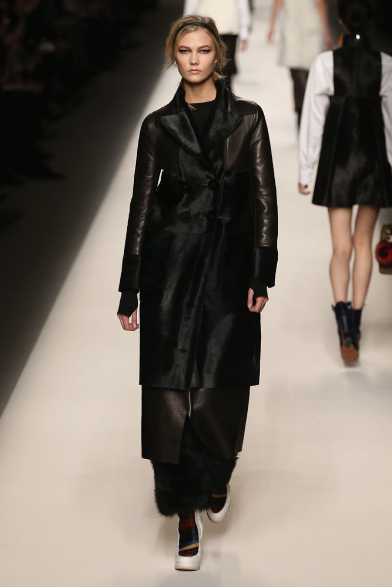 Karlie Kloss - Fendi Fashion Show in Milan, February 2015 • CelebMafia