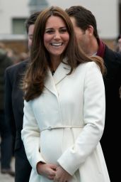 Kate Middleton - Visits the Home of Ben Ainslie Racing (BAR) in Portsmouth