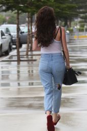 Kaya Scodelario in Ripped Jeans - Outside a Hotel in Australia, February 2015