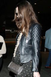 Keira Knightley Style - LAX Airport, Feb. 2015
