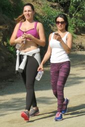 Kelly Brook - Out for a Hike in West Hollywood, January 2015