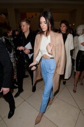 Kendall Jenner - Topshop Unique Fashion Show in London, February 2015