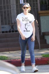 Kristen Stewart - Out With Friend in Los Feliz, February 2015