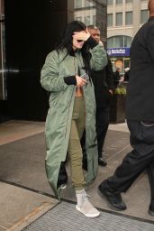 Kylie Jenner - Leaving the Trump Hotel in New York City, Feb. 2015