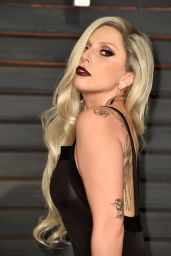 Lady Gaga - 2015 Vanity Fair Oscar Party in Beverly Hills