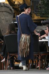 Lena Headey Casual Style - Out in Los Angeles, January 2015