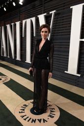 Lily Collins - 2015 Vanity Fair Oscar Party in Hollywood