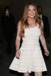 Lindsay Lohan - Outside at 